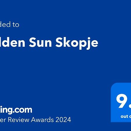 Golden Sun Skopje Exterior foto